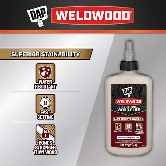 DAP® Weldwood® 8oz. Professional Wood Glue